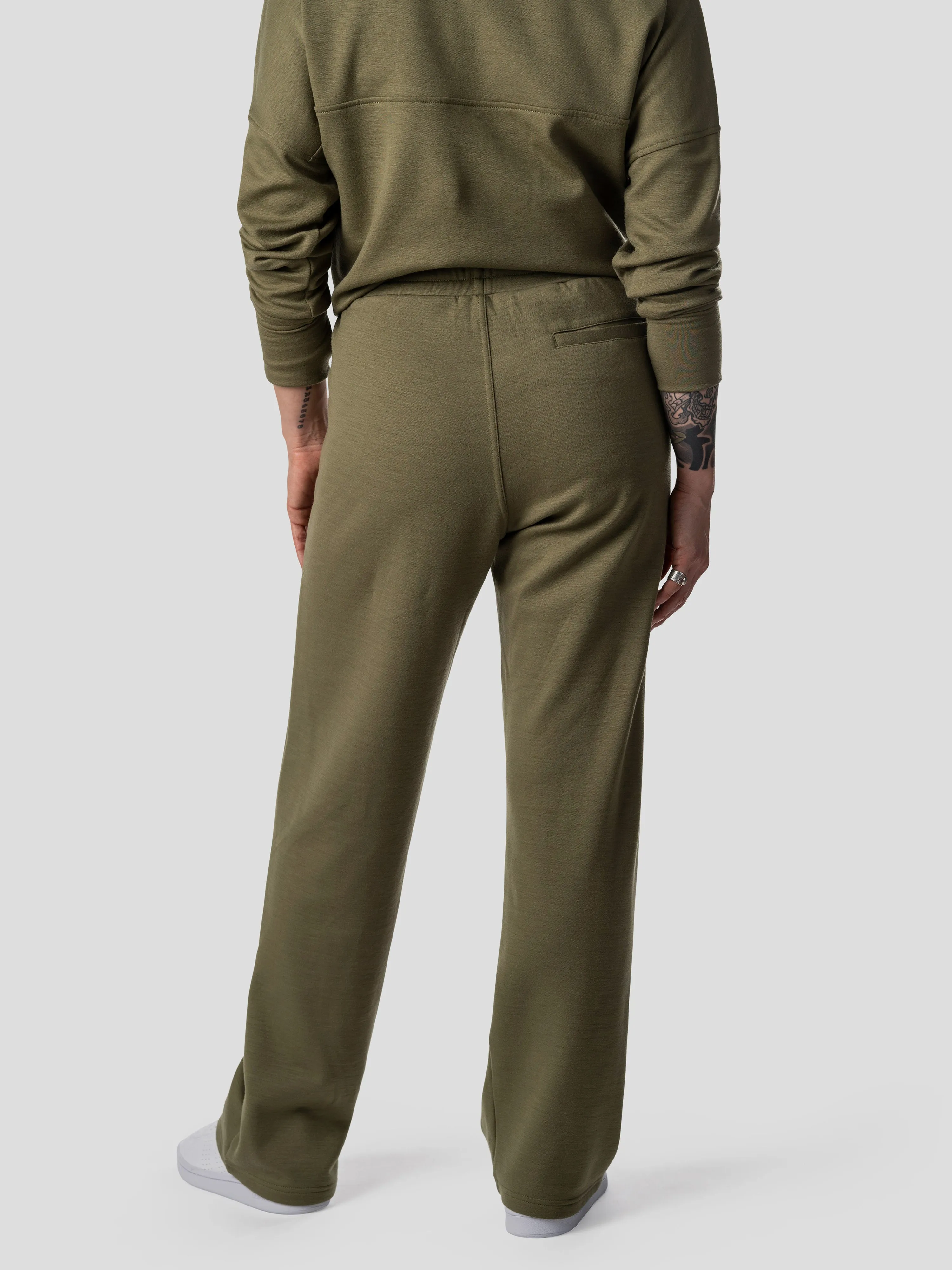 W's Barton Fleece Pant - Military Green