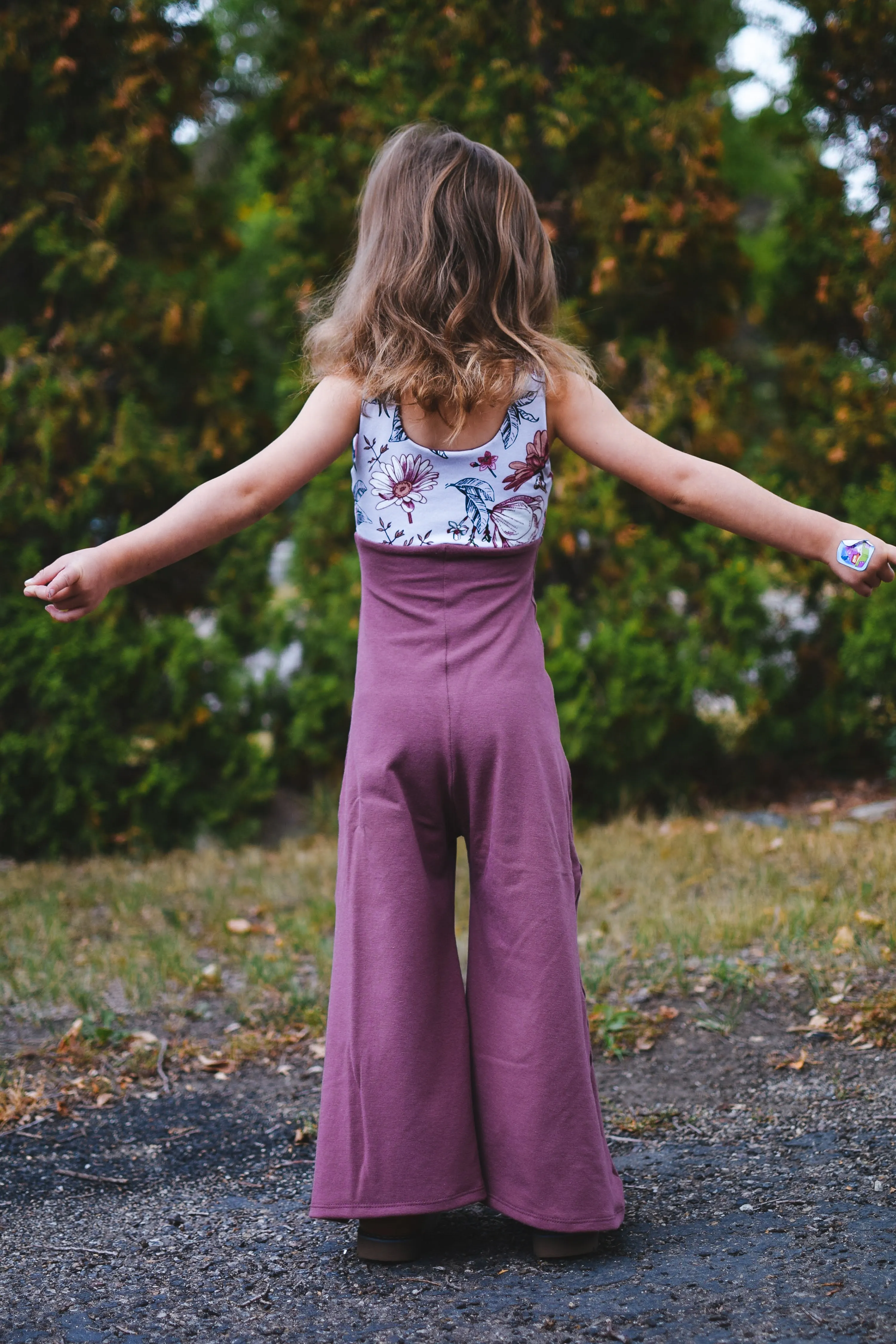 Youth Petal Dress and Romper Digital Sewing Pattern Sizes NB-16Y