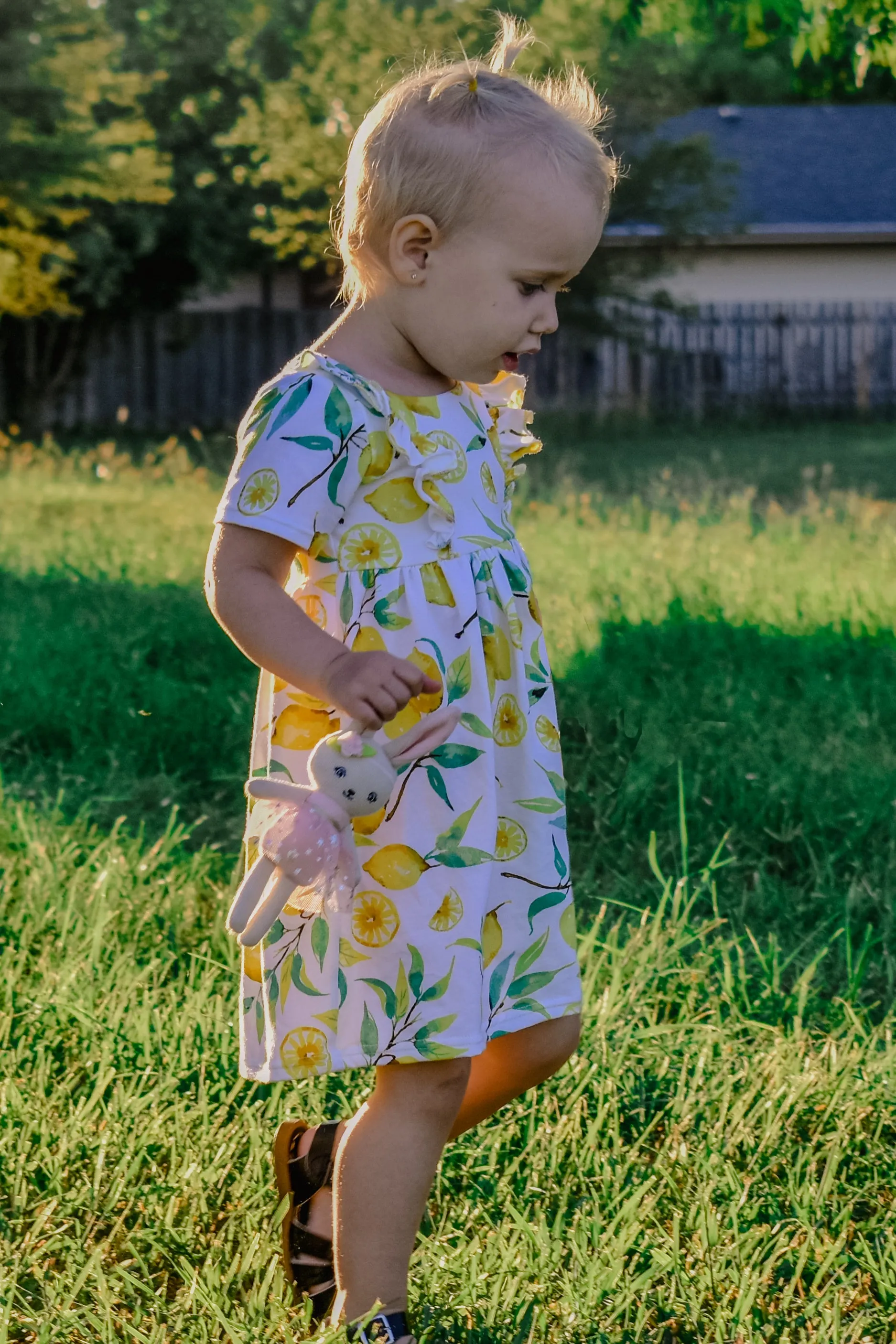 Youth Petal Dress and Romper Digital Sewing Pattern Sizes NB-16Y