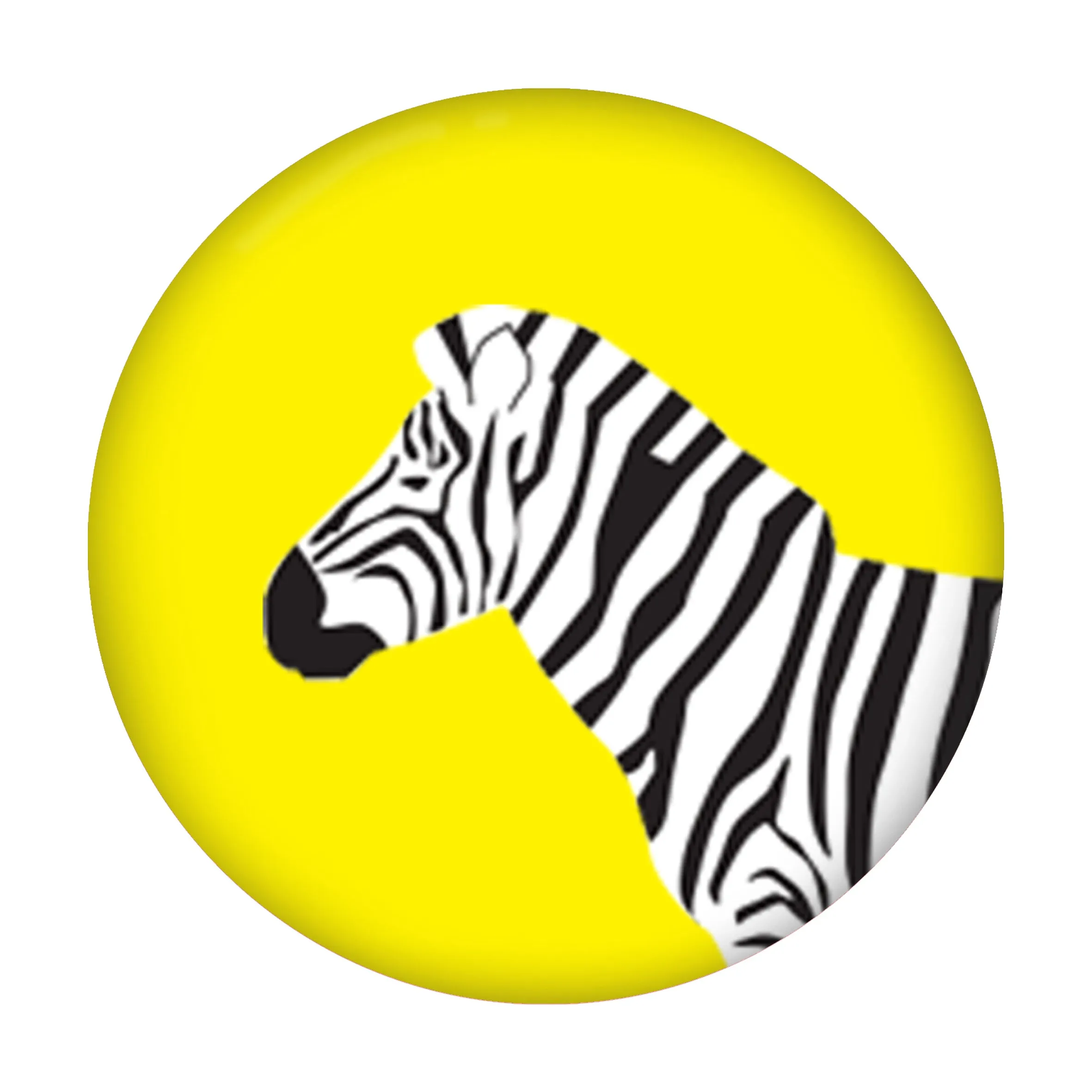 Zebra - Button Badge